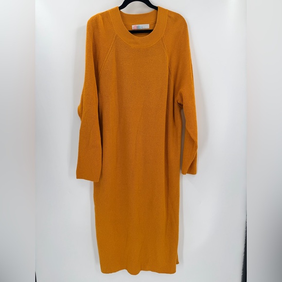 Free People FP Beach Santa Barbara Sweater Midi Dress size XL - Picture 3 of 6